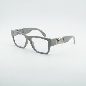 Versace VE3368U 5501 Eyeglasses Light Grey 55mm Square Frame